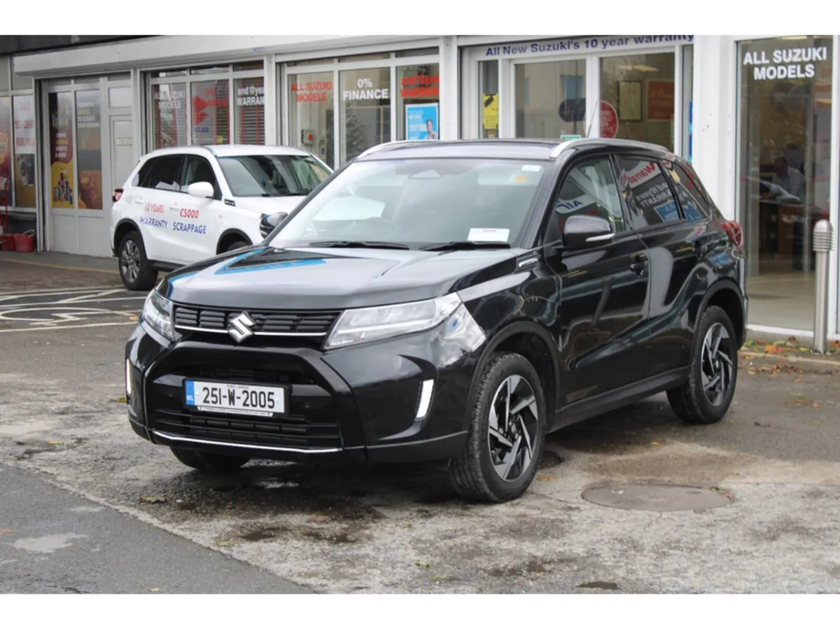 Suzuki Vitara SUV, Petrol Hybrid, 2025, Black