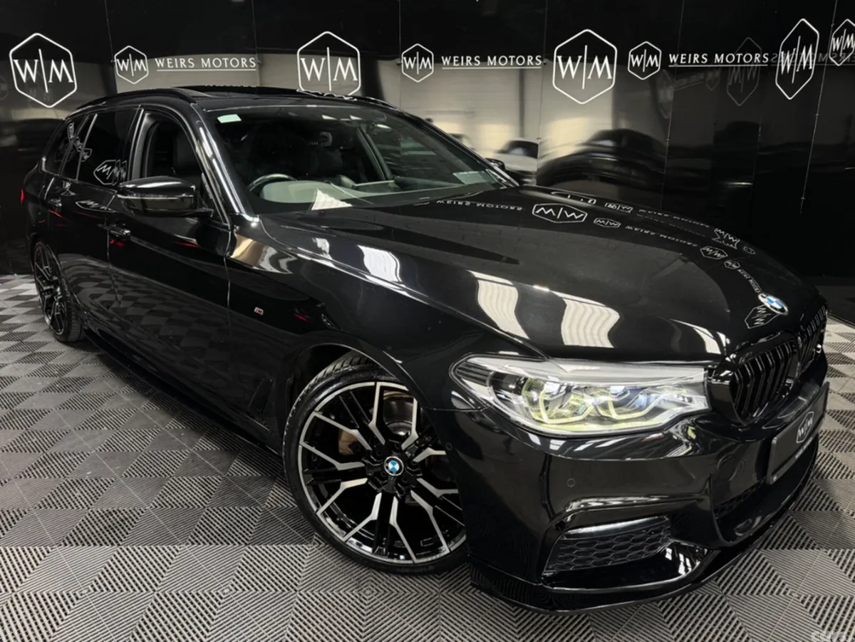 BMW 5-Series Estate, Diesel, 2017, Black