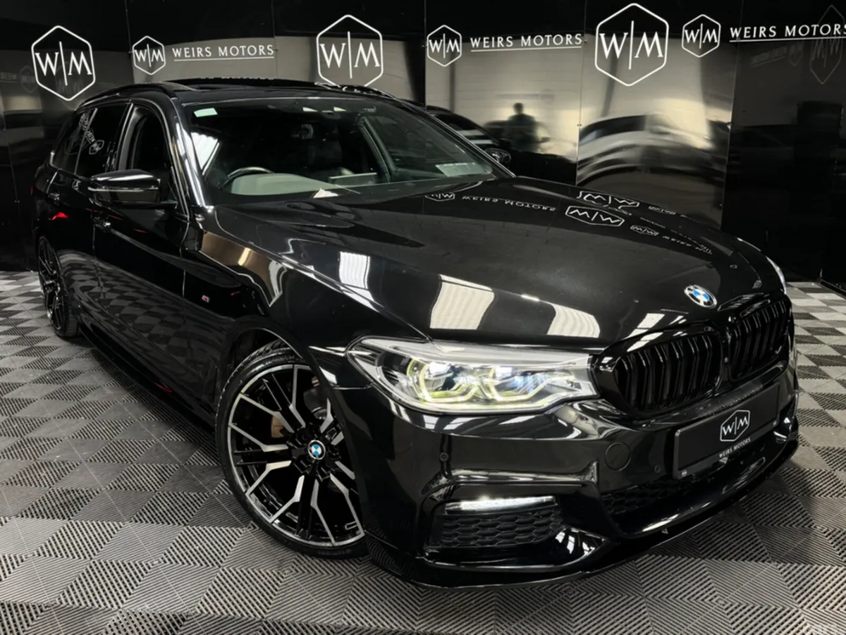 BMW 5-Series Estate, Diesel, 2017, Black