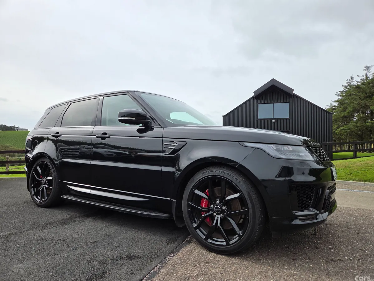 Land Rover Range Rover Sport SUV, Petrol Plug-in Hybrid, 2021, Black