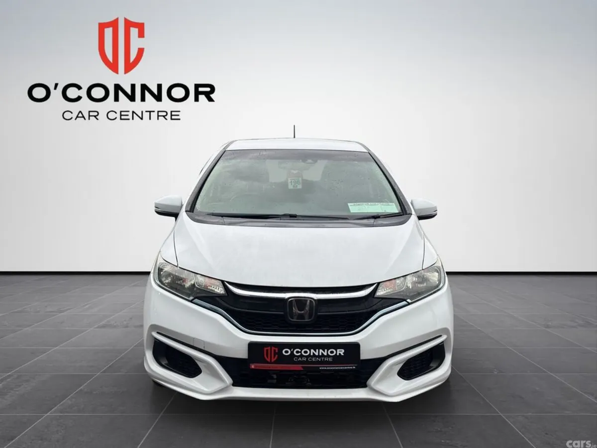 Honda Fit Hatchback, Petrol Hybrid, 2019, White