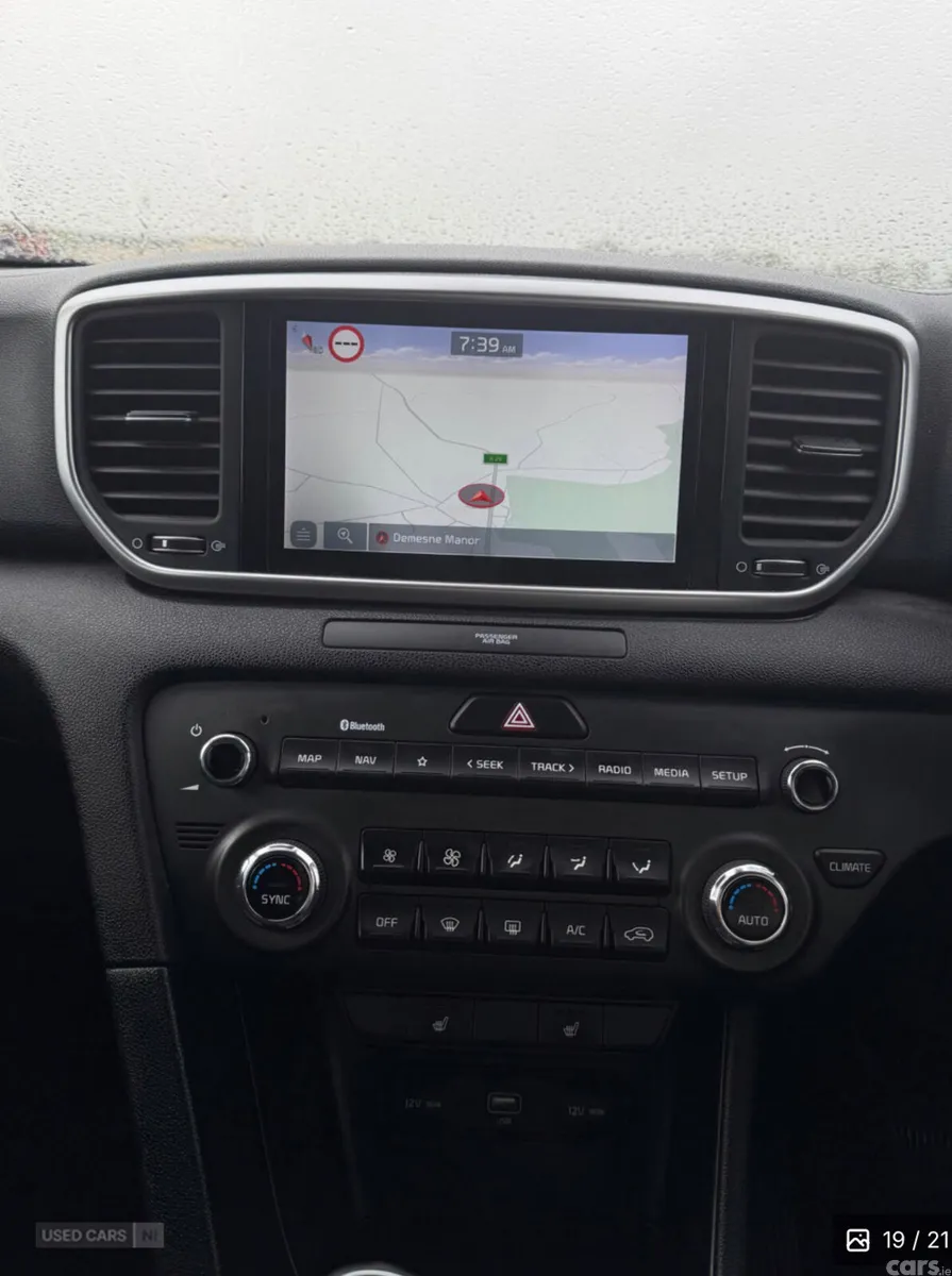 Kia Sportage SUV, Diesel Hybrid, 2021, Brown