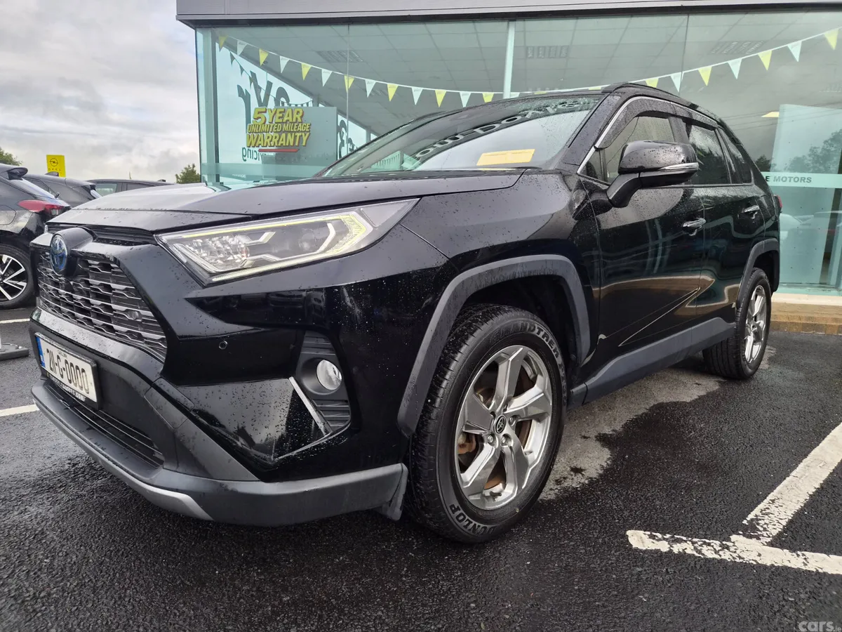 Toyota RAV4 SUV, Petrol Hybrid, 2021, Black
