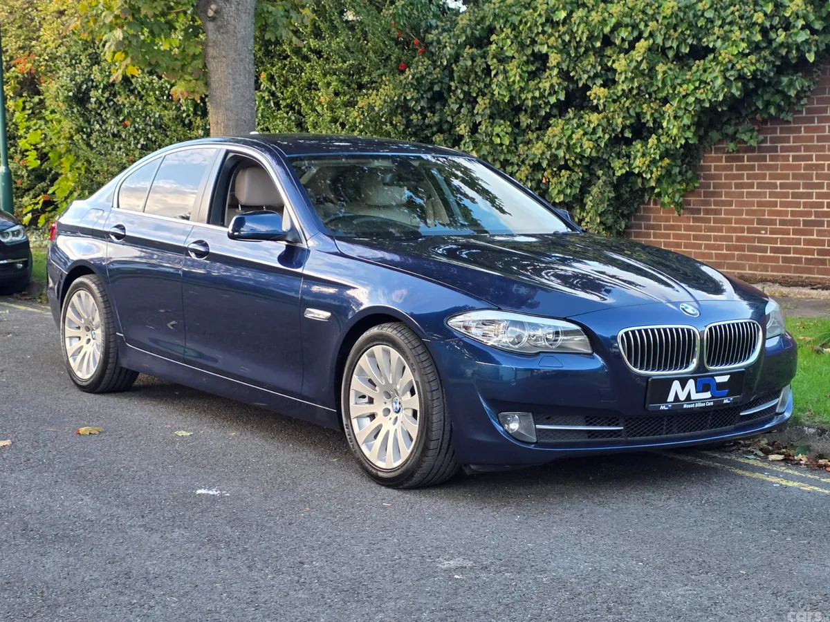 BMW 5-Series Saloon, Diesel, 2012, Blue