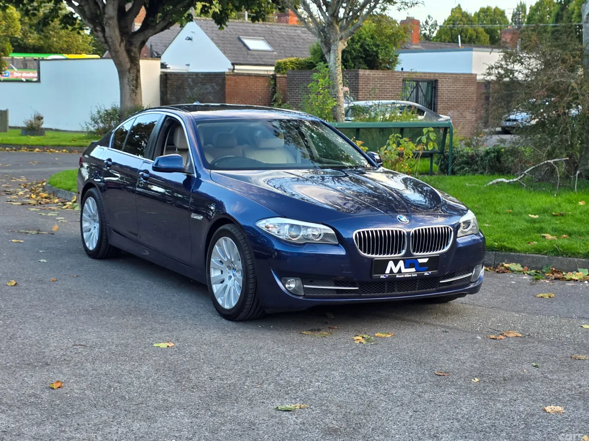 BMW 5-Series Saloon, Diesel, 2012, Blue