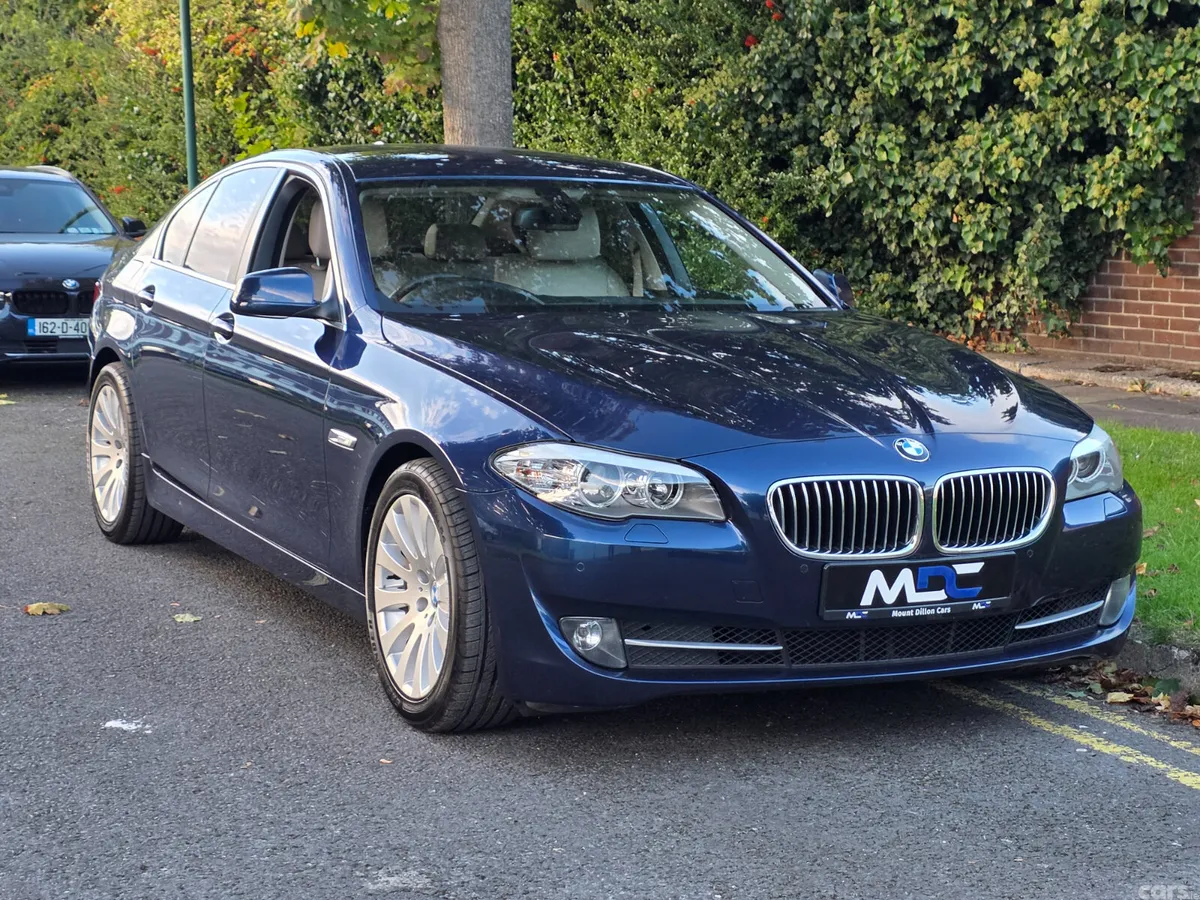 BMW 5-Series Saloon, Diesel, 2012, Blue