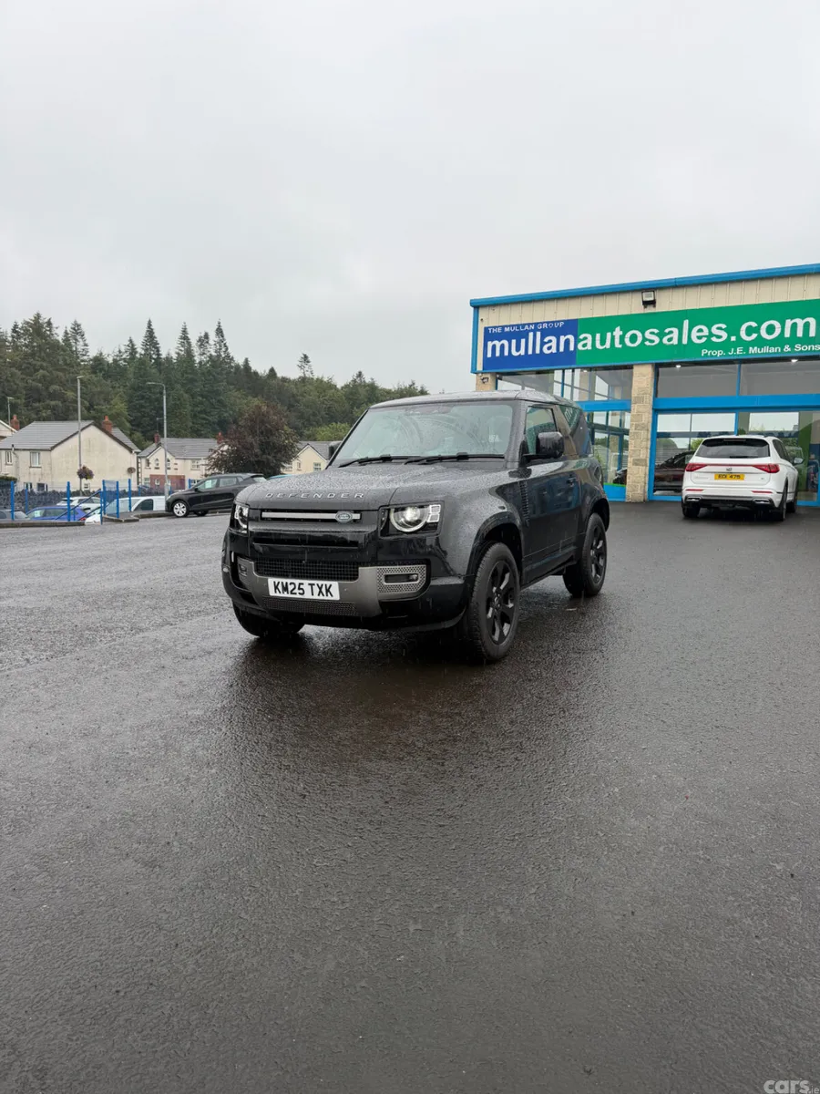 Land Rover Defender SUV, Diesel Hybrid, 2025, Black