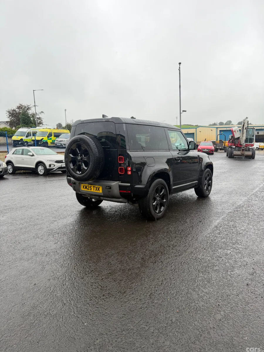 Land Rover Defender SUV, Diesel Hybrid, 2025, Black
