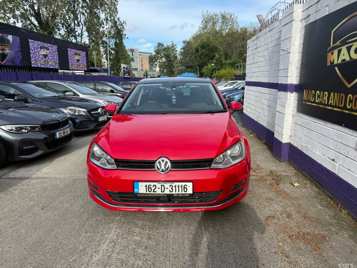 Volkswagen Golf Hatchback, Diesel, 2016, Red