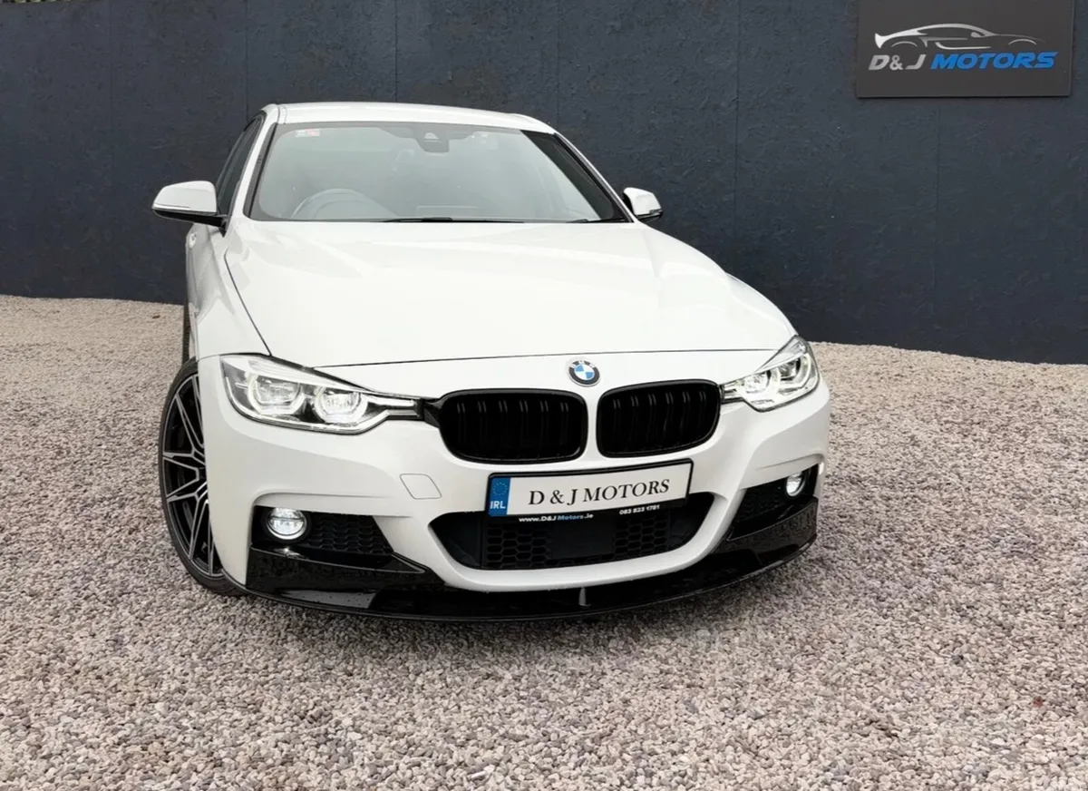 BMW 3-Series Saloon, Petrol, 2017, White