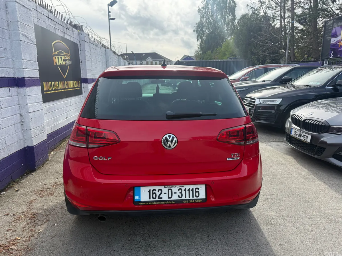 Volkswagen Golf Hatchback, Diesel, 2016, Red