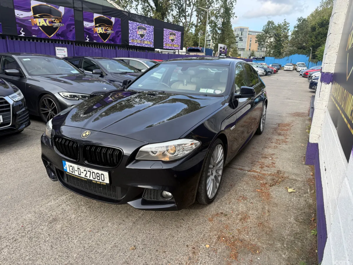 BMW 5-Series Saloon, Diesel, 2013, Black