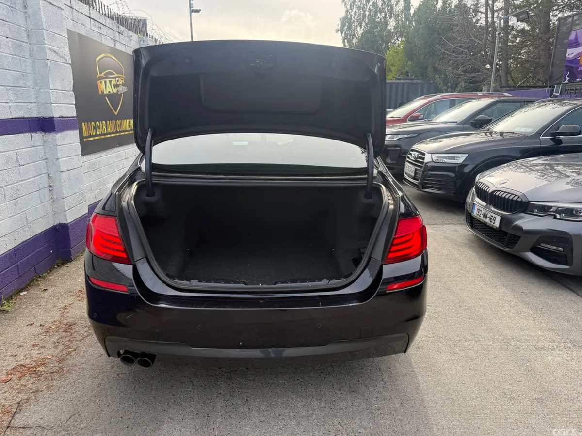 BMW 5-Series Saloon, Diesel, 2013, Black