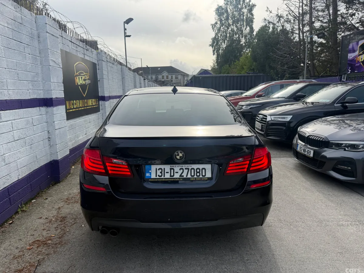 BMW 5-Series Saloon, Diesel, 2013, Black