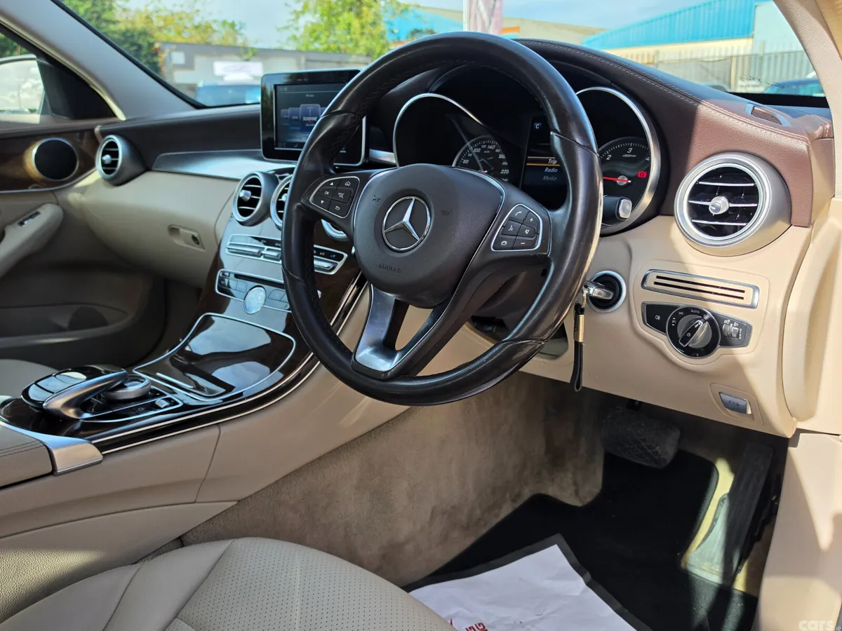 Mercedes-Benz C-Class Saloon, Diesel, 2016, Blue