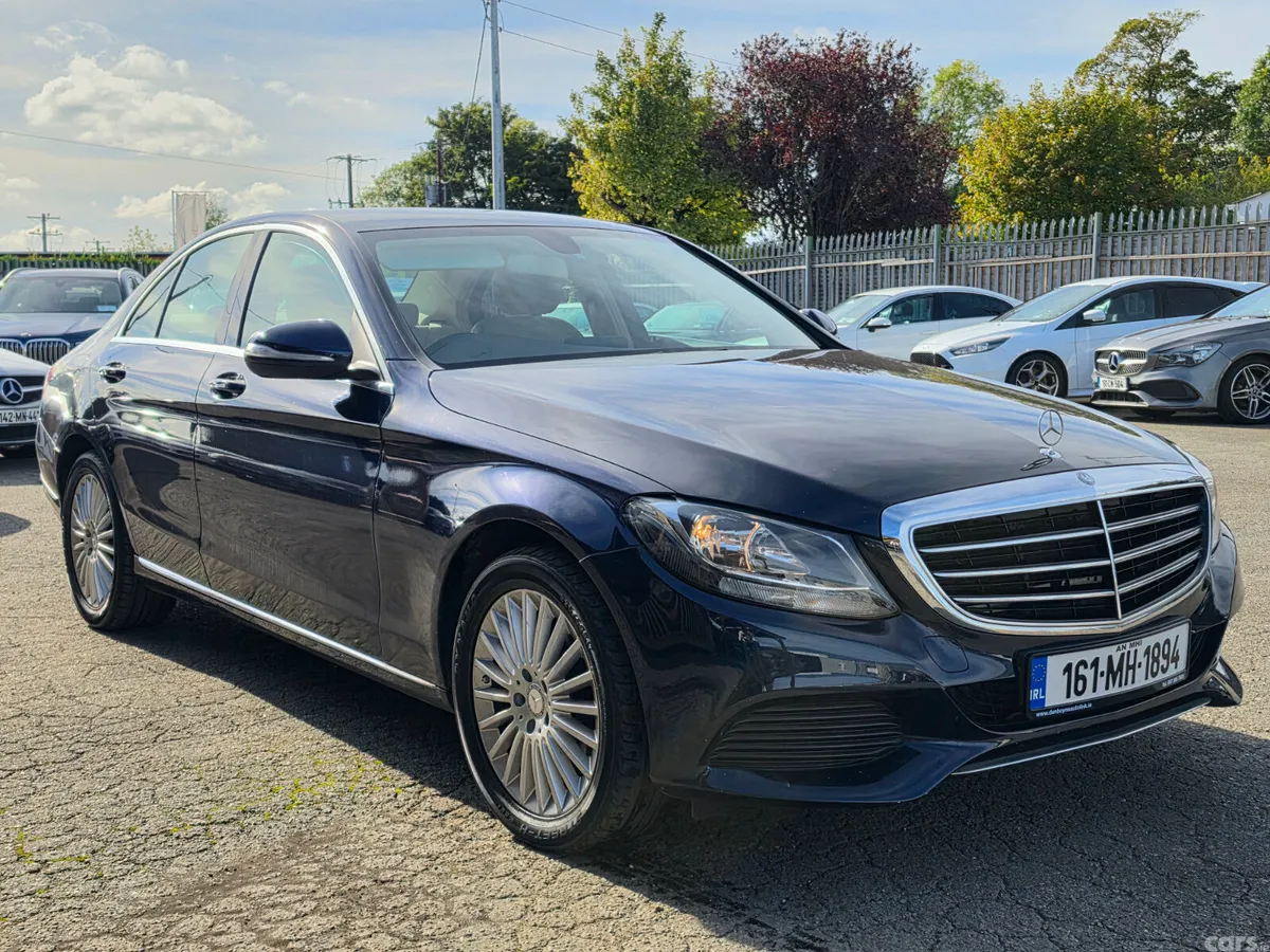 Mercedes-Benz C-Class Saloon, Diesel, 2016, Blue