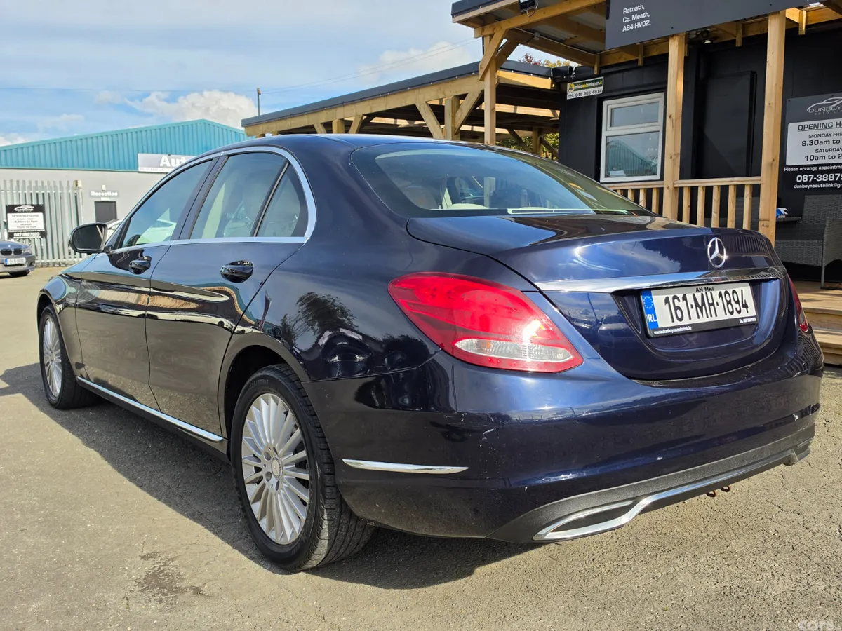 Mercedes-Benz C-Class Saloon, Diesel, 2016, Blue