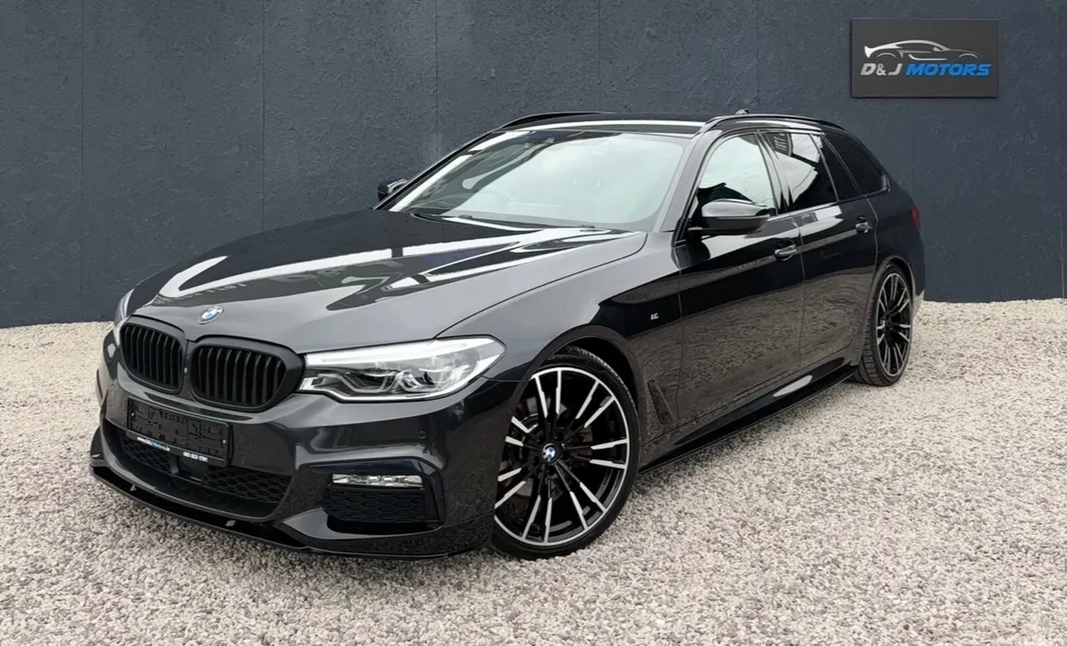 BMW 5-Series Estate, Diesel, 2018, Grey