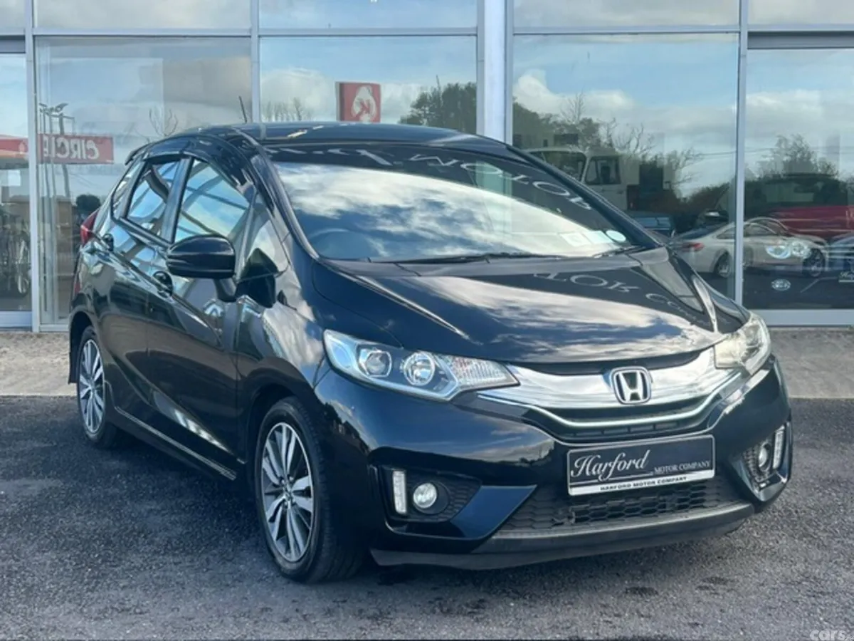 Honda Fit Hatchback, Petrol Hybrid, 2014, Black