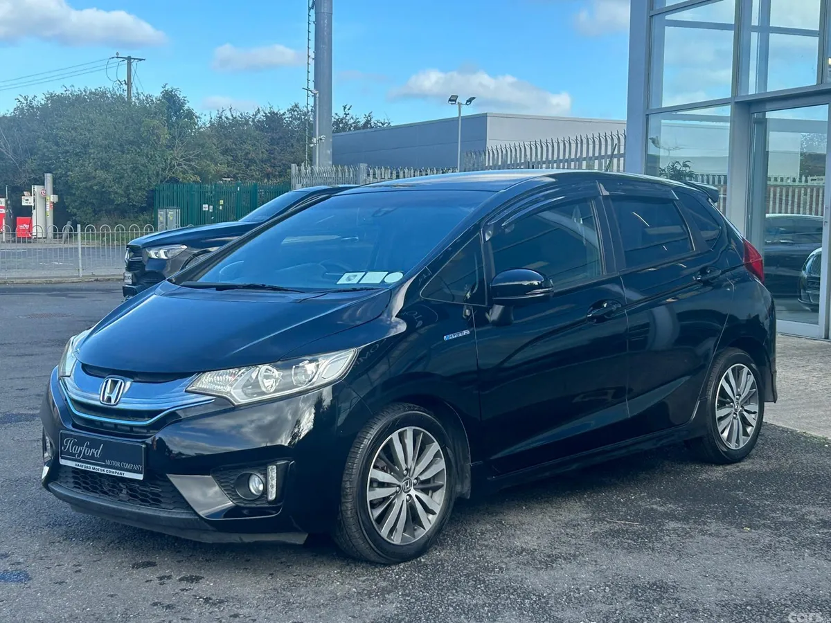 Honda Fit Hatchback, Petrol Hybrid, 2014, Black