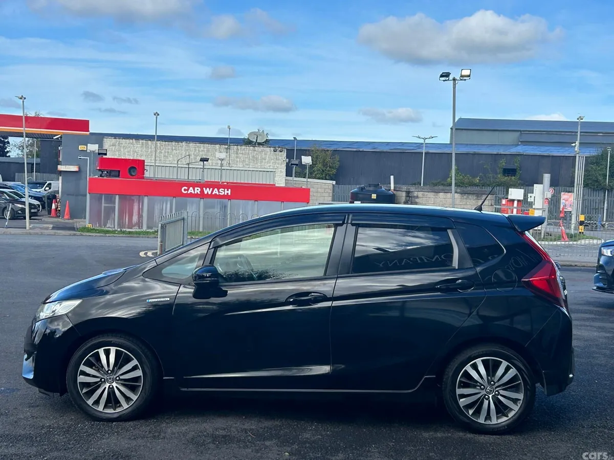 Honda Fit Hatchback, Petrol Hybrid, 2014, Black