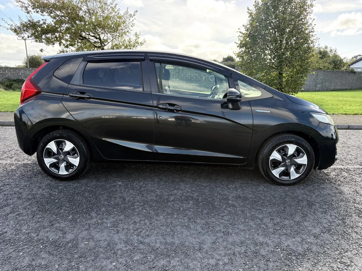 Honda Fit Hatchback, Petrol Hybrid, 2015, Black