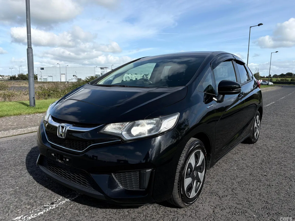 Honda Fit Hatchback, Petrol Hybrid, 2015, Black