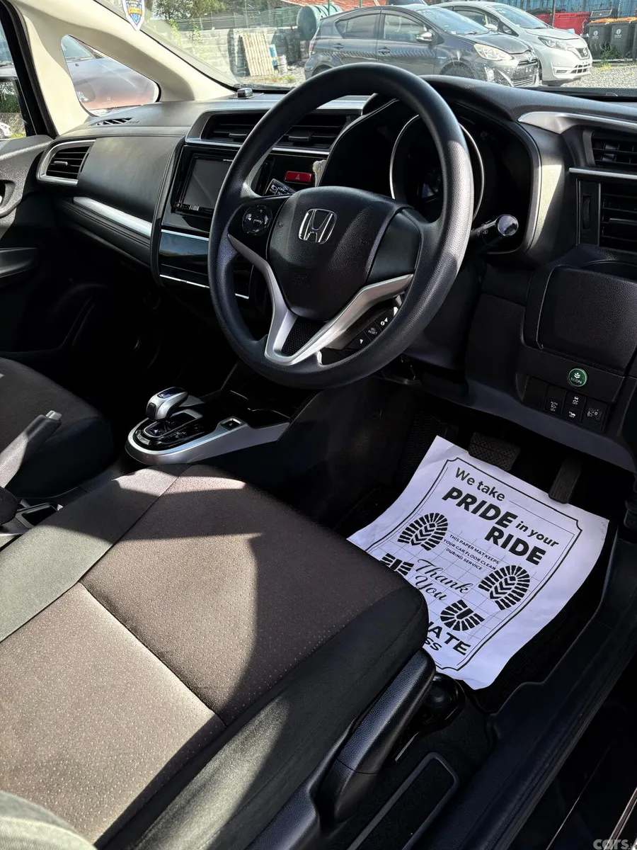 Honda Fit Hatchback, Petrol Hybrid, 2015, Black