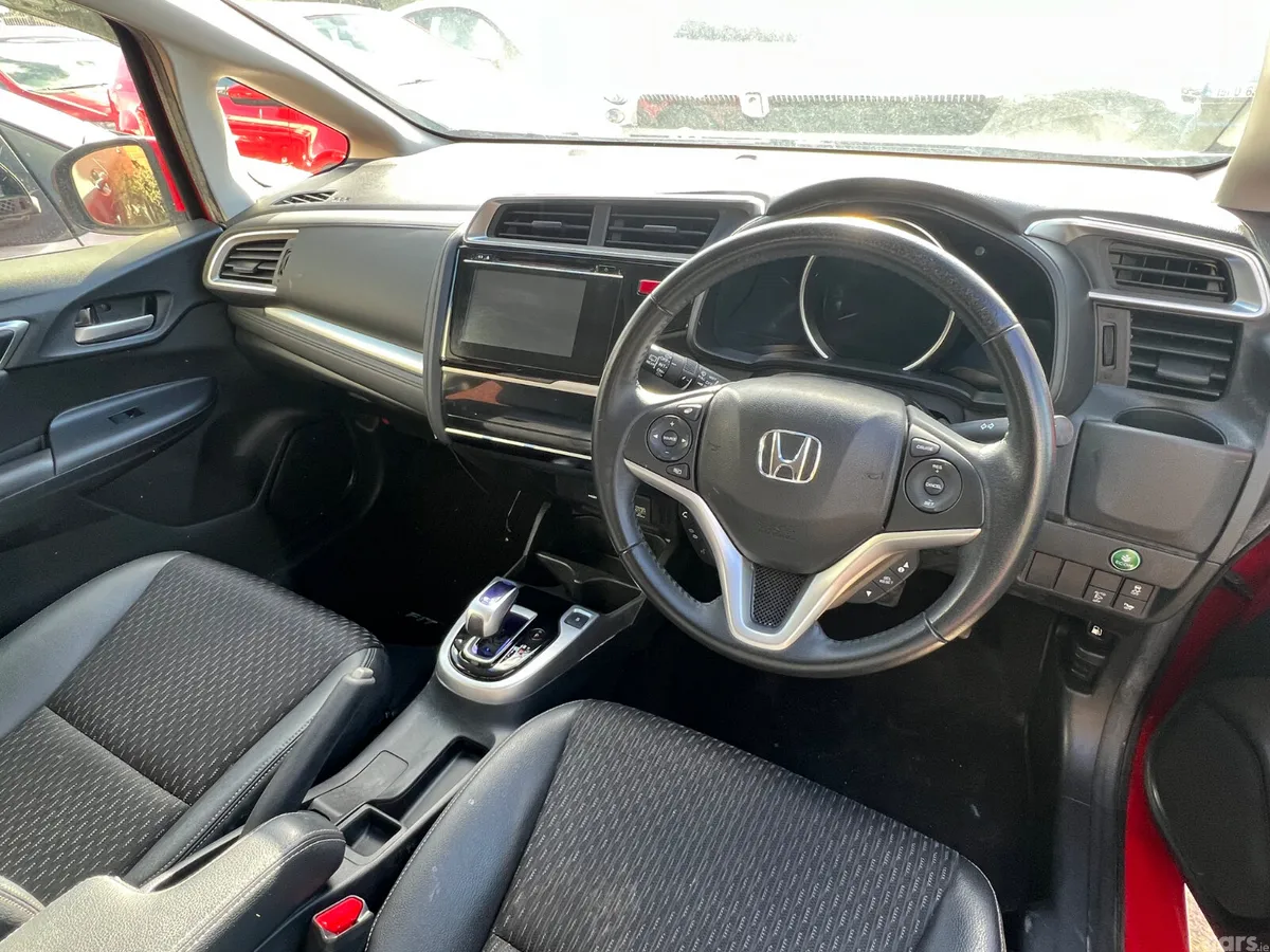 Honda Fit Hatchback, Petrol Hybrid, 2015, Black
