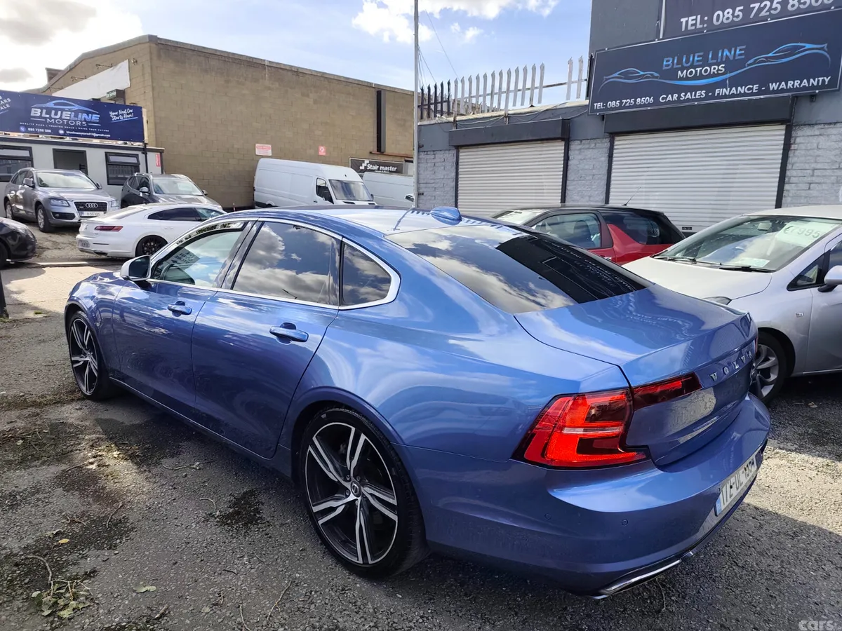 Volvo S90 Saloon, Diesel, 2017, Blue
