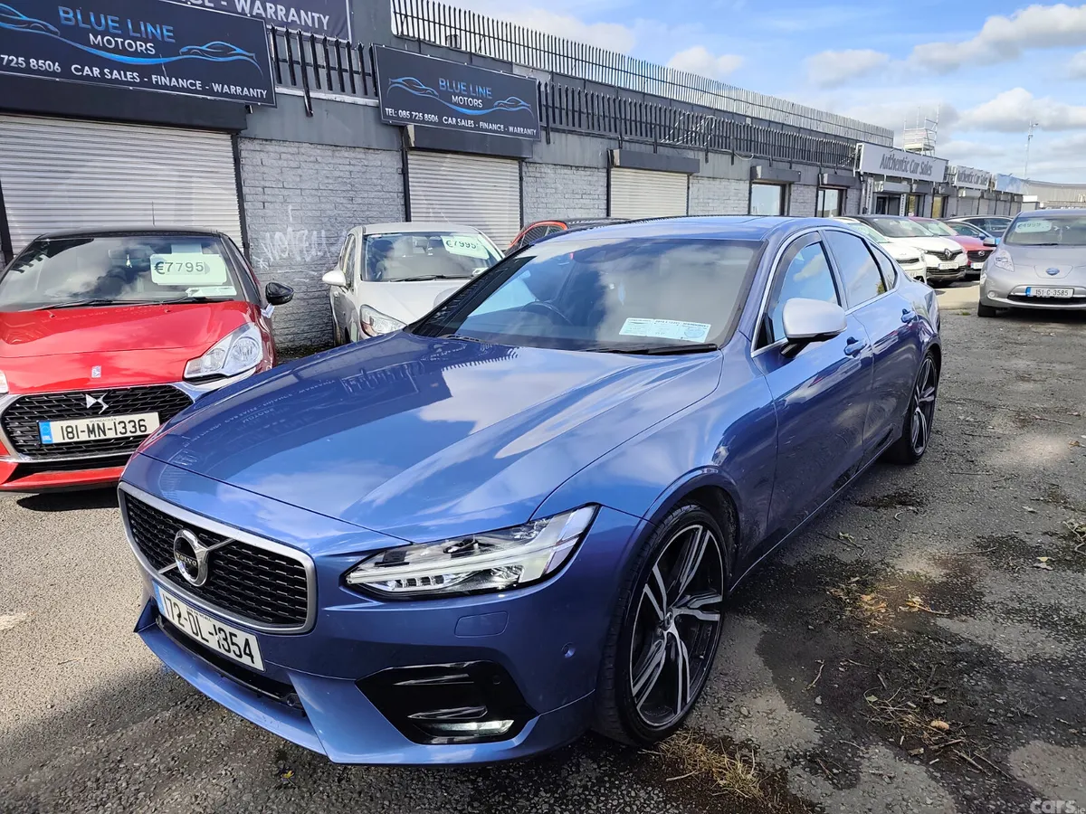 Volvo S90 Saloon, Diesel, 2017, Blue