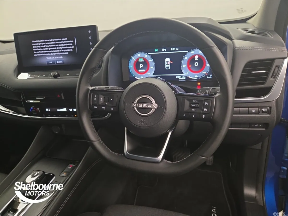 Nissan Qashqai Hatchback, Petrol Hybrid, 2024, Blue