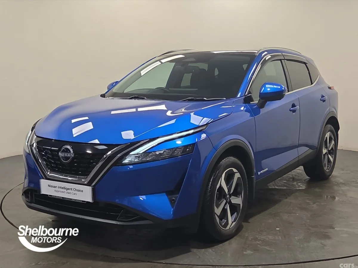 Nissan Qashqai Hatchback, Petrol Hybrid, 2024, Blue