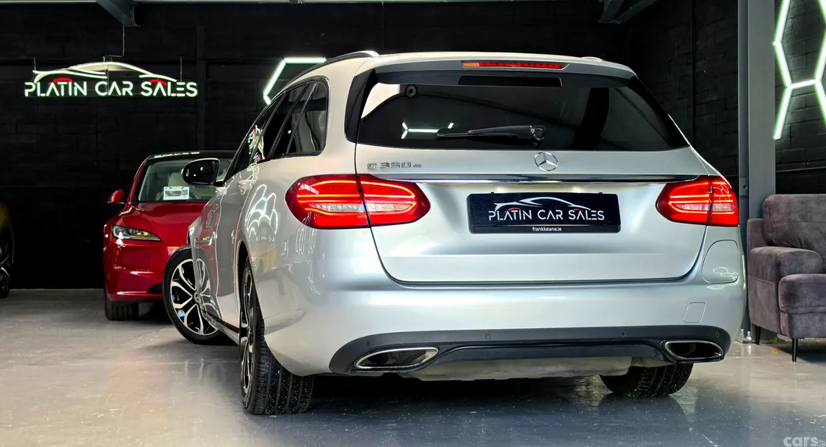 Mercedes-Benz C-Class Estate, Petrol Plug-in Hybrid, 2018, Silver