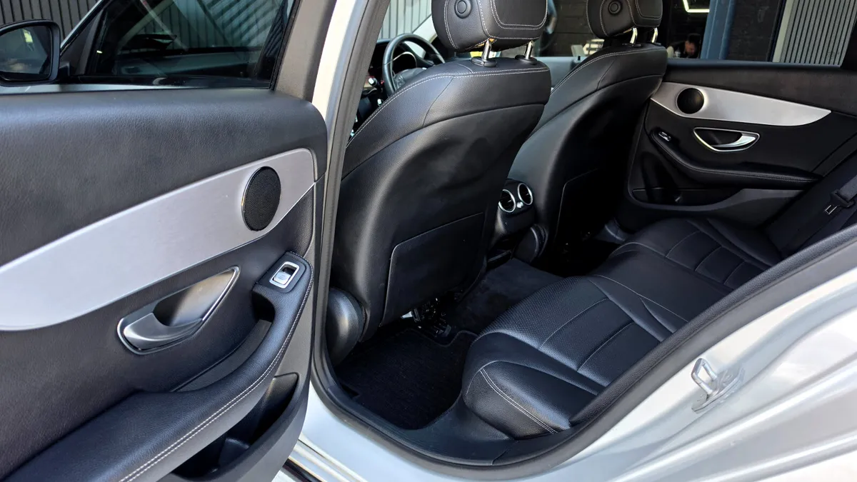 Mercedes-Benz C-Class Estate, Petrol Plug-in Hybrid, 2018, Silver