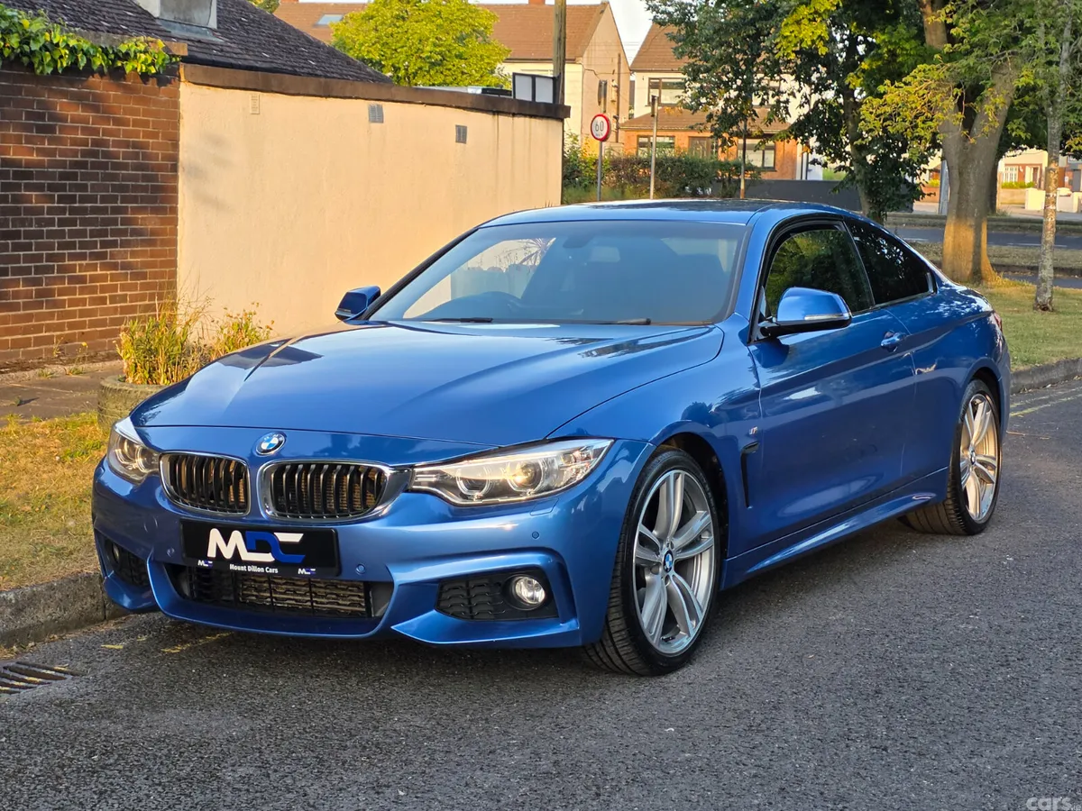 BMW 4-Series Coupe, Diesel, 2014, Blue