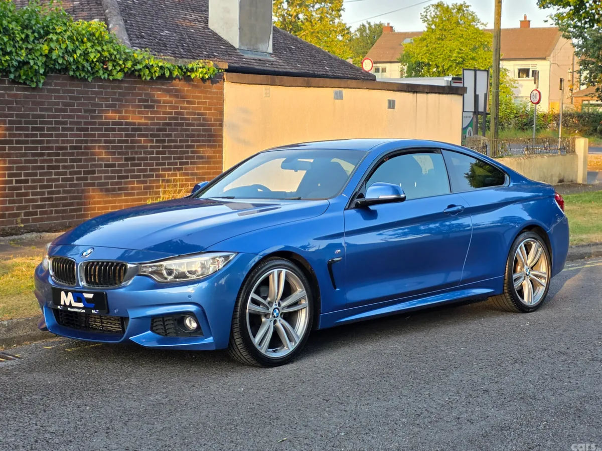 BMW 4-Series Coupe, Diesel, 2014, Blue