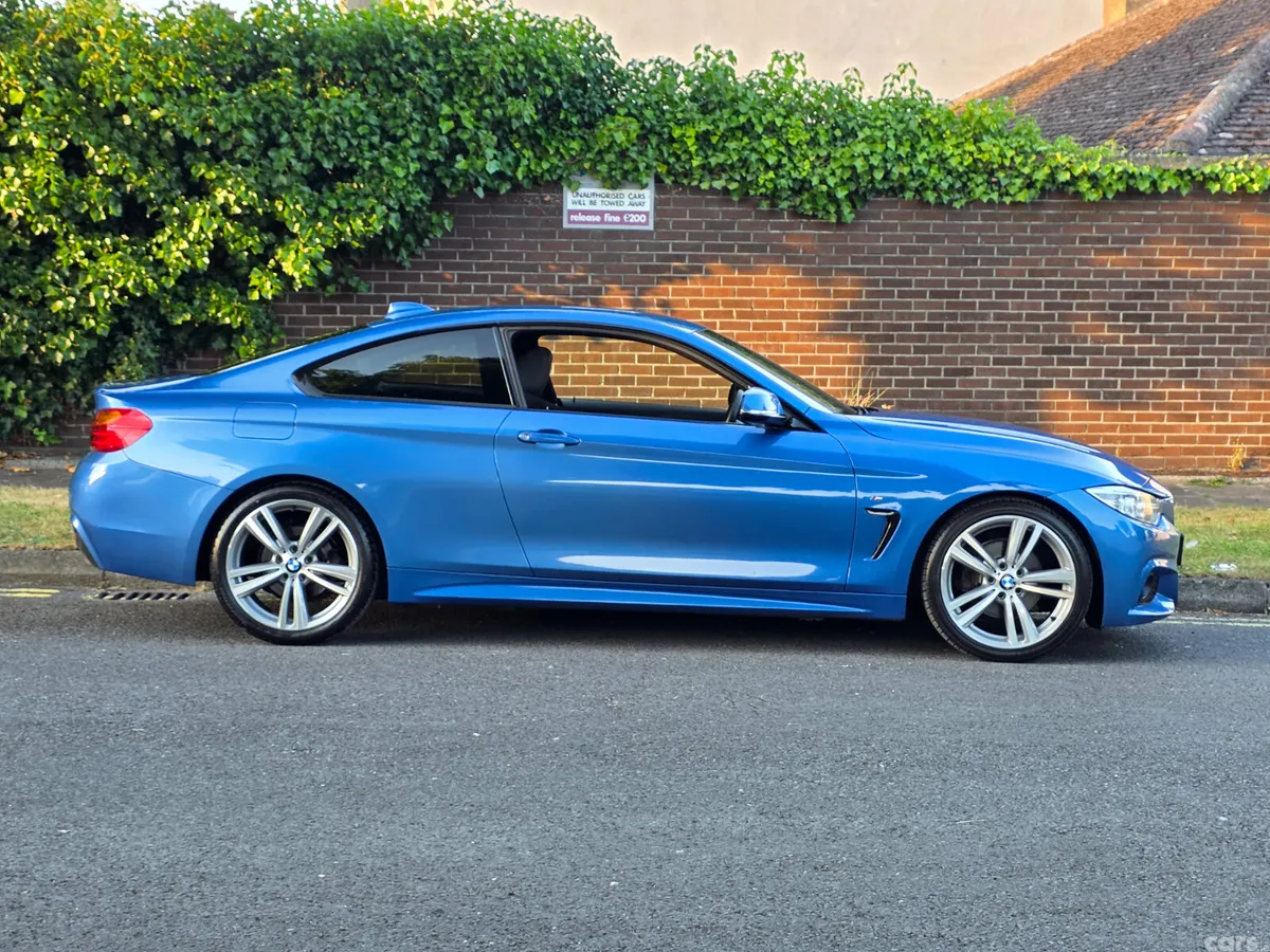 BMW 4-Series Coupe, Diesel, 2014, Blue