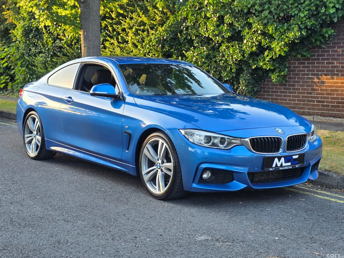 BMW 4-Series Coupe, Diesel, 2014, Blue