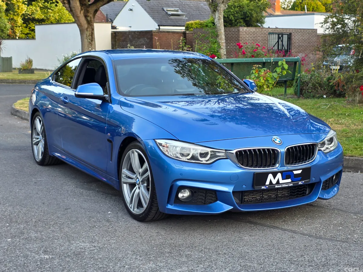 BMW 4-Series Coupe, Diesel, 2014, Blue
