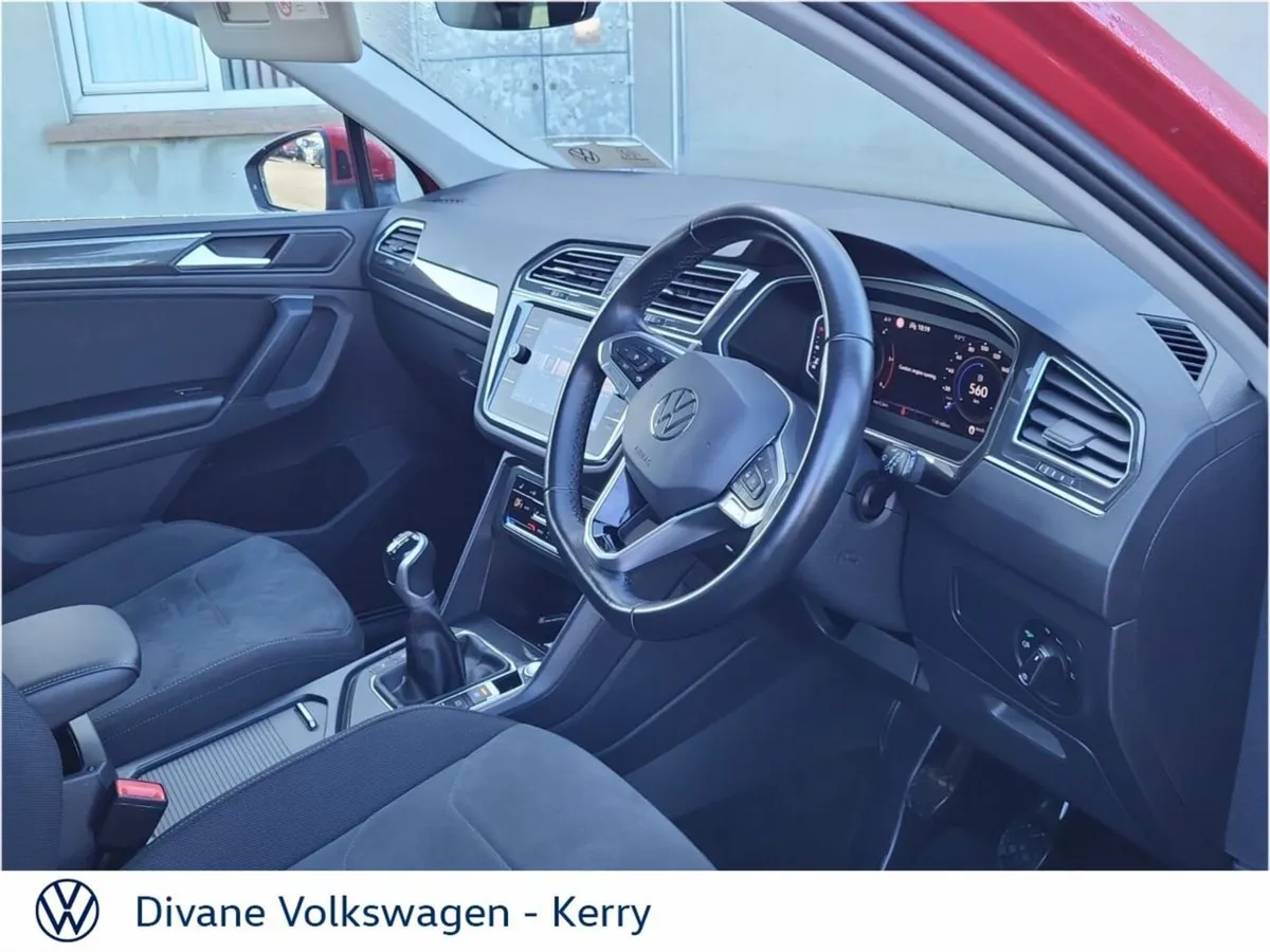 Volkswagen Tiguan SUV, Diesel, 2022, Red