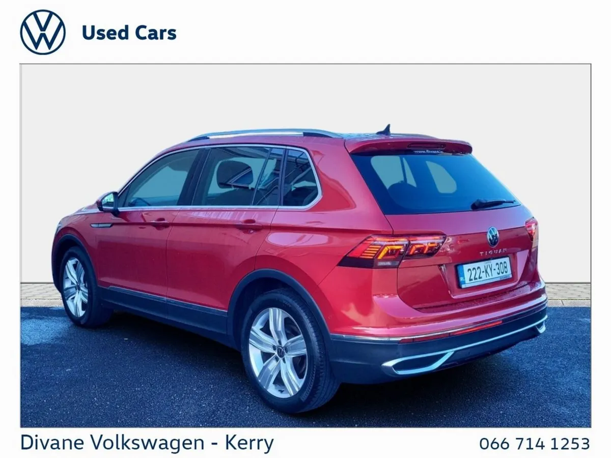 Volkswagen Tiguan SUV, Diesel, 2022, Red
