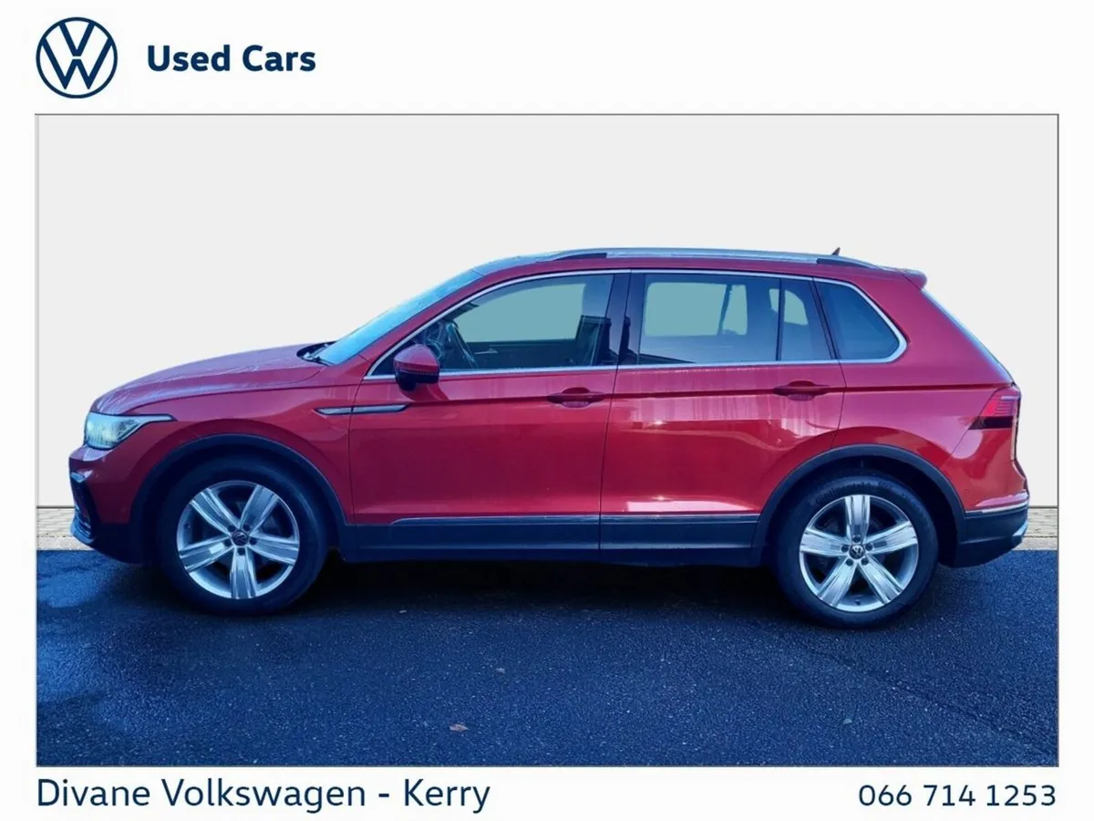 Volkswagen Tiguan SUV, Diesel, 2022, Red