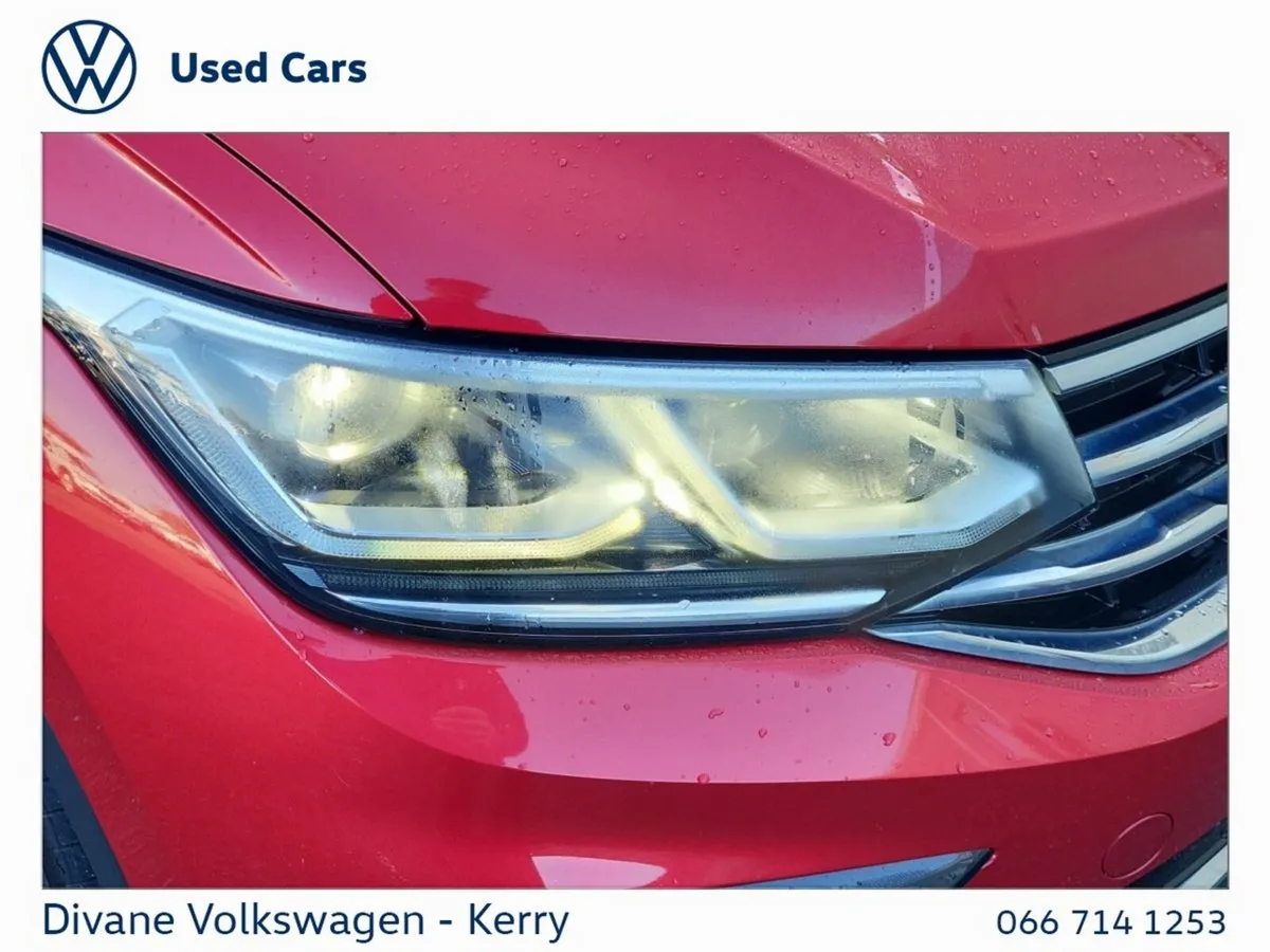 Volkswagen Tiguan SUV, Diesel, 2022, Red