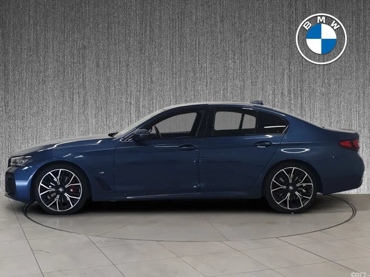 BMW 5-Series Saloon, Diesel, 2023, Blue