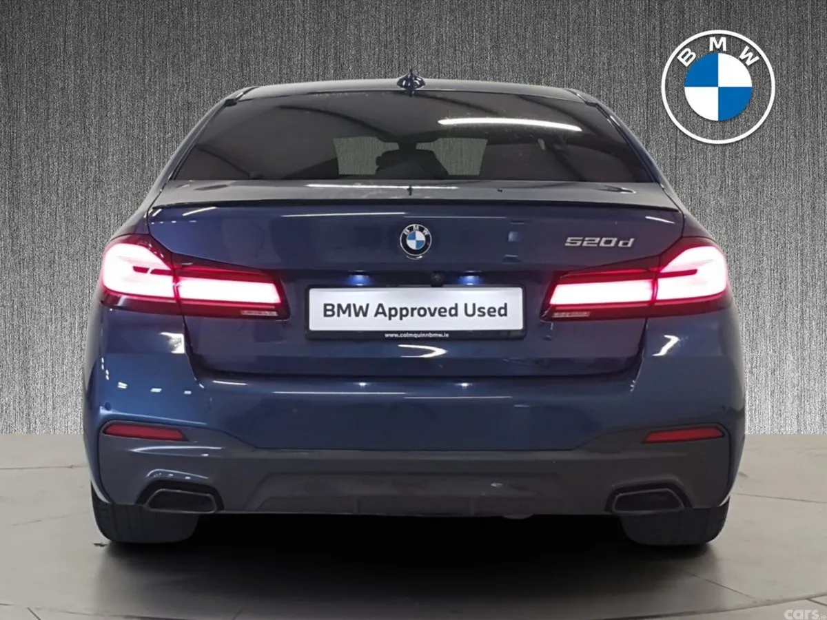 BMW 5-Series Saloon, Diesel, 2023, Blue