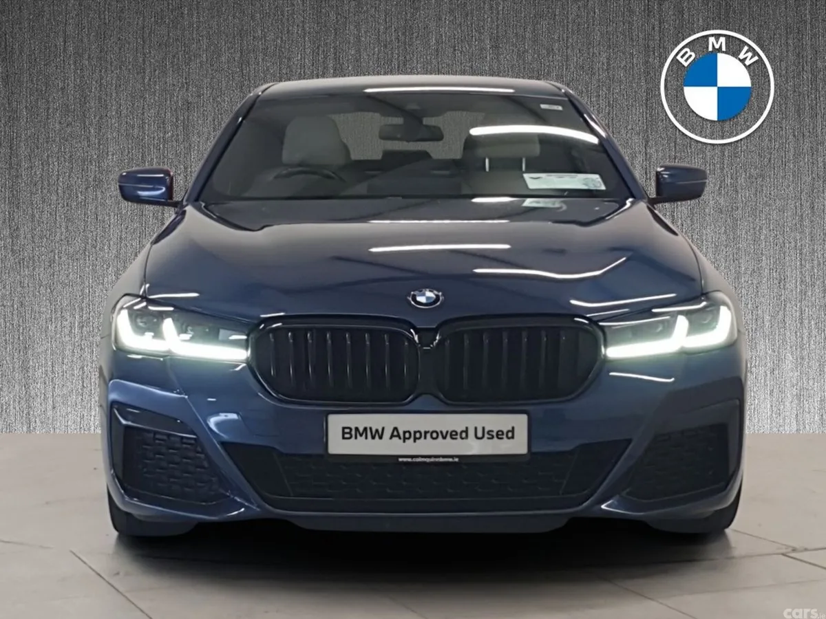 BMW 5-Series Saloon, Diesel, 2023, Blue