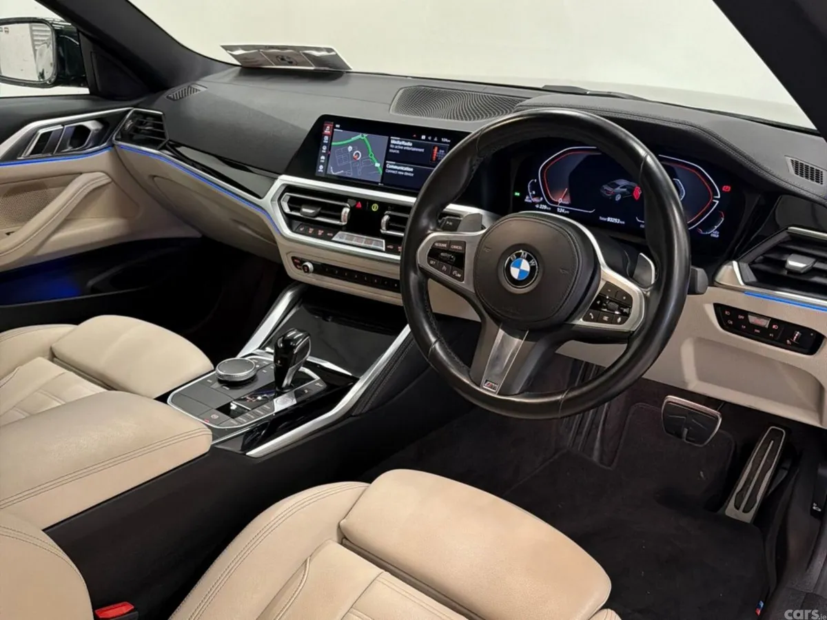BMW 4-Series Coupe, Diesel, 2021, Green