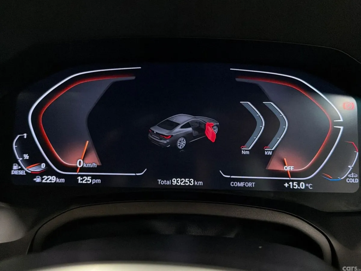 BMW 4-Series Coupe, Diesel, 2021, Green