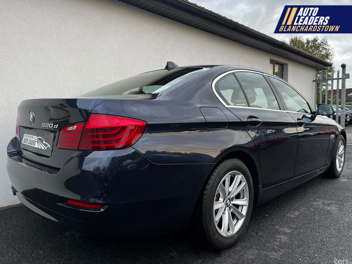 BMW 5-Series Saloon, Diesel, 2014, Blue